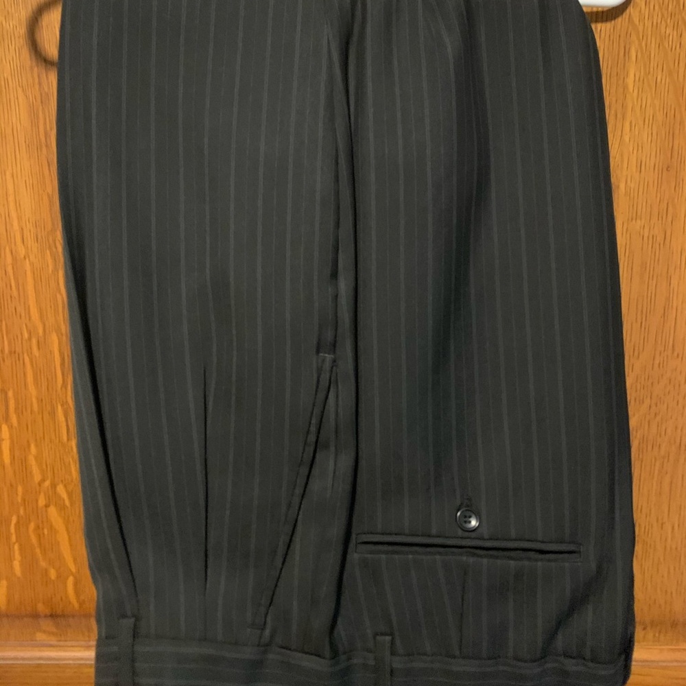 Pinstriped Suit
